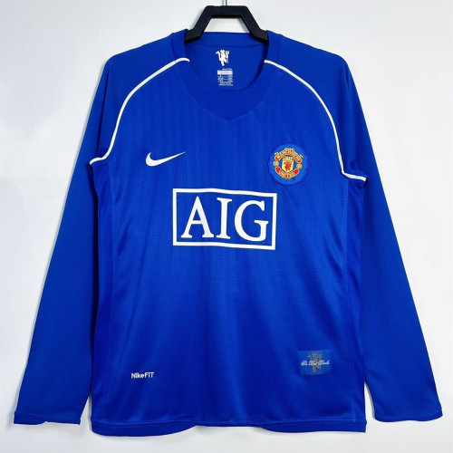 Manchester United Goalkeeper Long Sleeve Retro Jersey 07/08