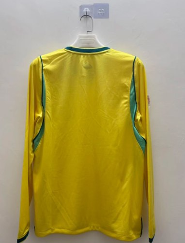 Brazil 2026 World Cup Home Long Sleeve Man Jersey