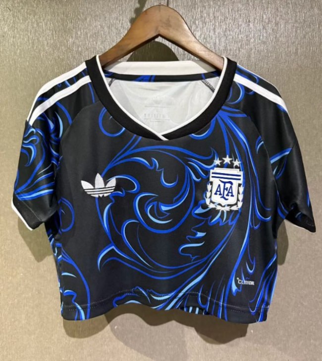 Argentina 2026 World Cup Away Women Cropped Jersey