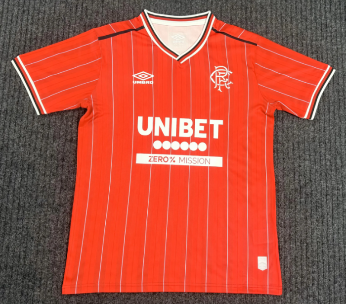 Rangers Special Edition Red Men Jersey 26/27