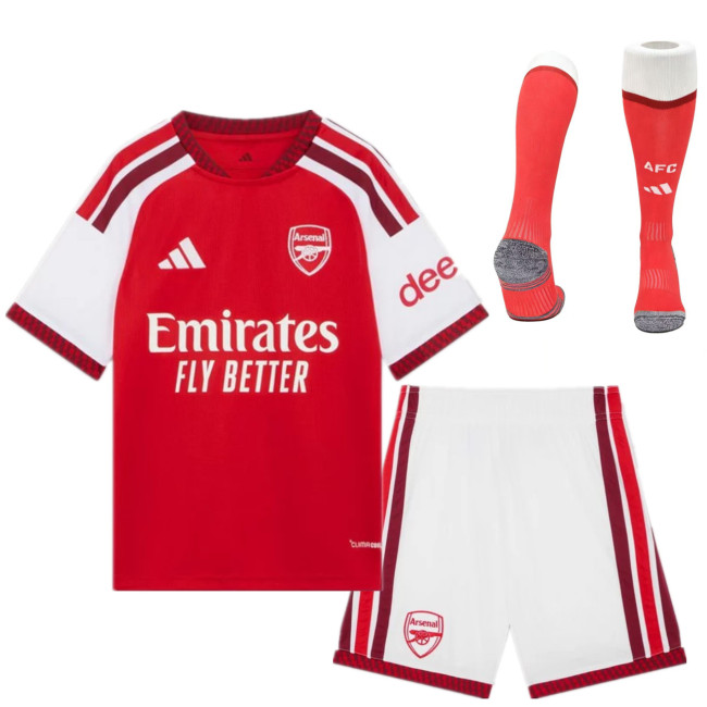 Arsenal Home Kids Suit & Socks 26/27