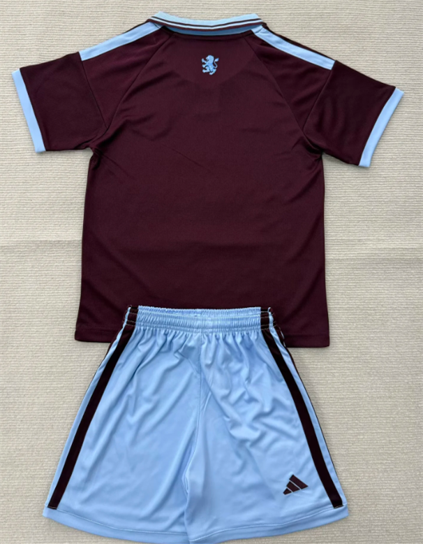 Aston Villa Man Home Kids Suit 26/27
