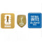 2026 World Cup-Gold(Dark Color-ROUND OF 32) + 2022 FIFA 2026 World Cup-Gold(Dark Color-ROUND OF 32) + 2022 FIFA