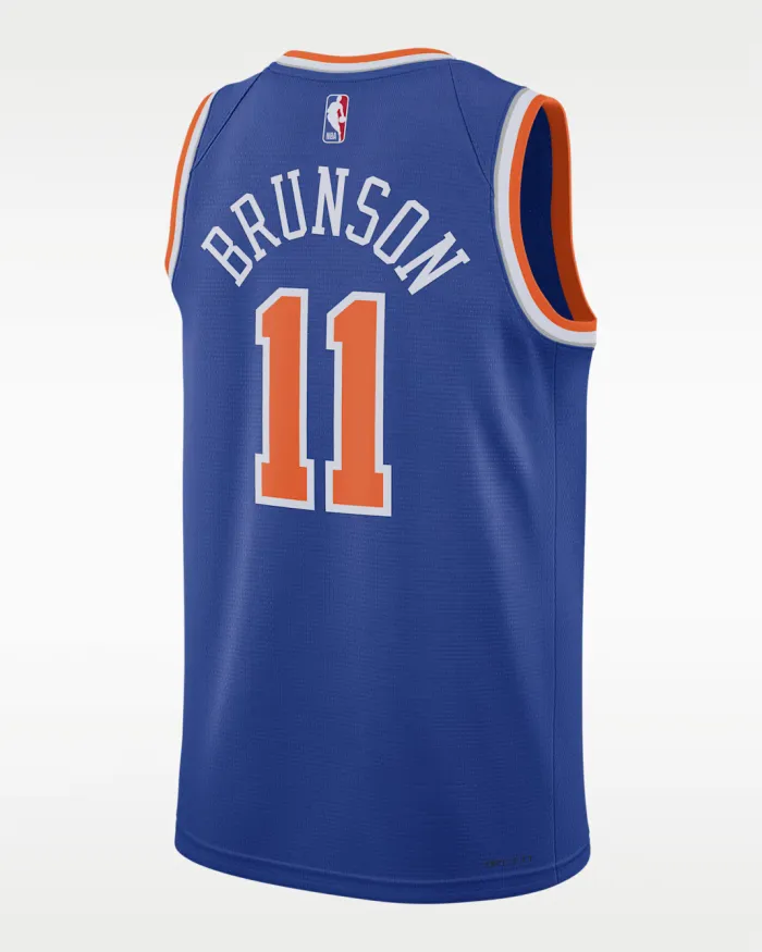New York Knicks Men Jersey Blue 24/25 NO.11 BRUNSON