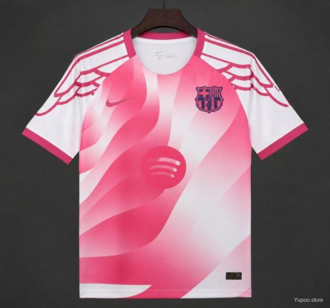 Barcelona Pink Wings Special Edition Men Jersey 25/26