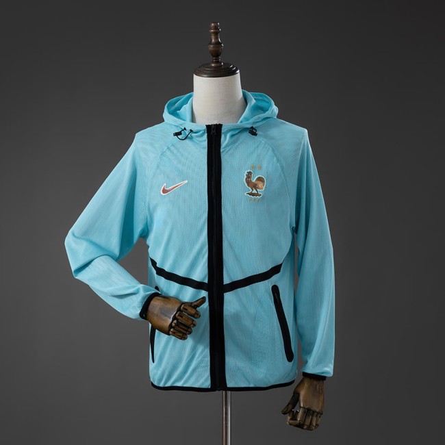 France Training Blue Anthem Jacket 2026