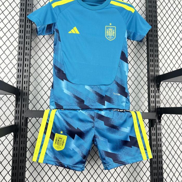 Spain 2026 World Cup Goalkeeper Kids Suit
