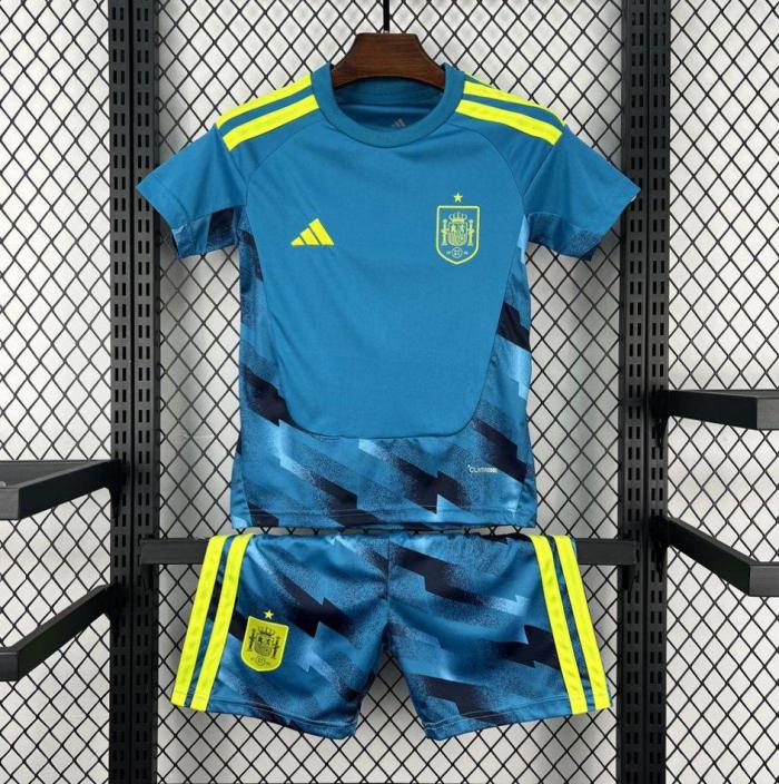Spain 2026 World Cup Goalkeeper Kids Suit