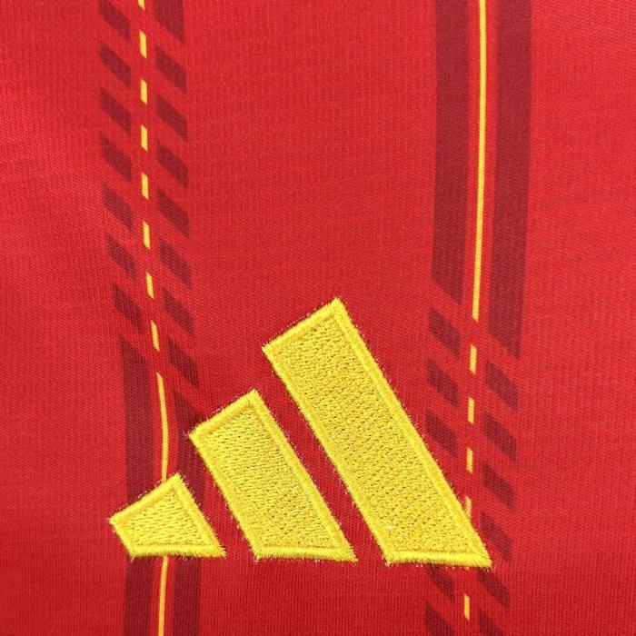 Spain 2026 World Cup Home Long Sleeve Man Jersey