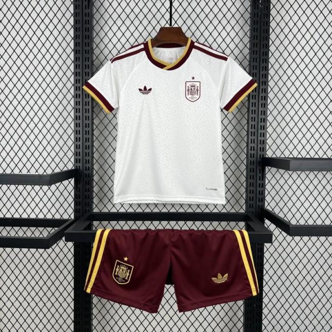 Spain 2026 World Cup Away Kids Suit