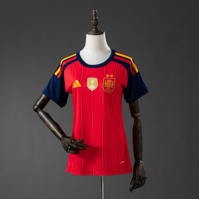 Spain 2026 World Cup Home Women Jersey (2 stars)
