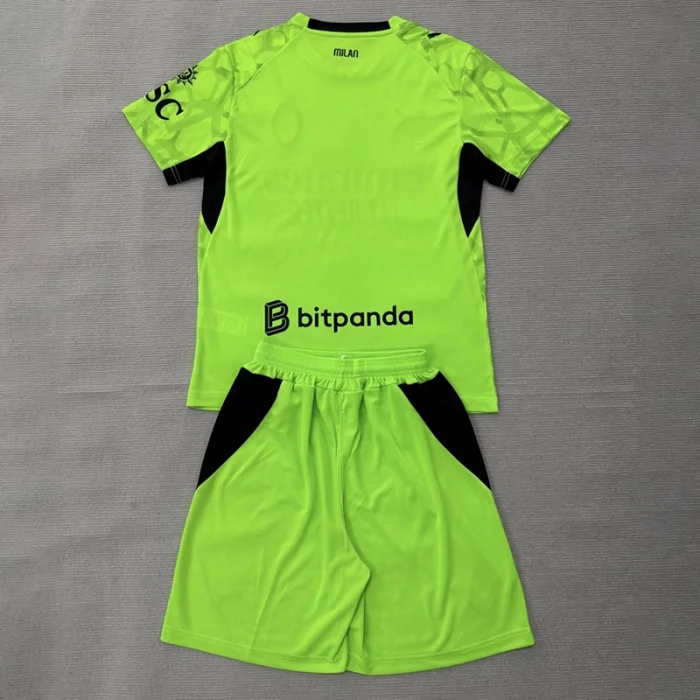 AC Milan Green Goalkeeper Men Jersey Suit 26/27