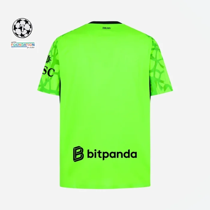 AC Milan Green Goalkeeper Kids Suit 26/27