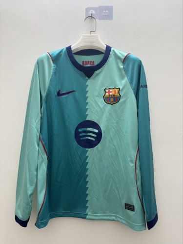Barcelona Third Long Sleeve Men Jersey 26/27