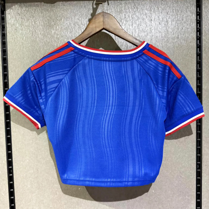 Manchester United Away Woman Cropped Jersey