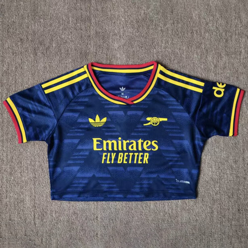 Arsenal Away Woman Cropped Jersey
