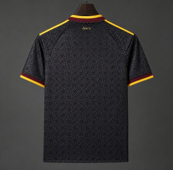 Spain 2026 Black Special Edition 2 Stars Man Jersey