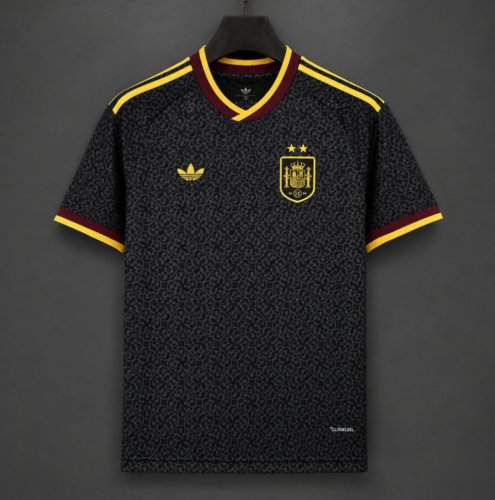Spain 2026 Black Special Edition Man Jersey