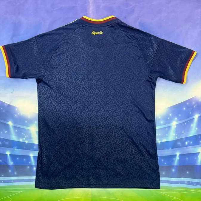 Spain 2026 Cyan Special Edition 2 Stars Man Jersey