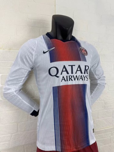 Paris Saint Germain Away Men Long Sleeve Player Jersey 26/27