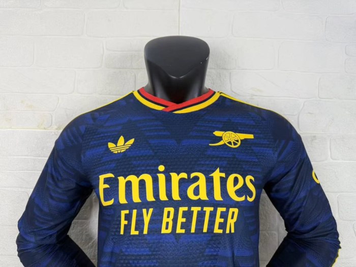 Arsenal Away Player Long Sleeve Men Jersey 26/27
