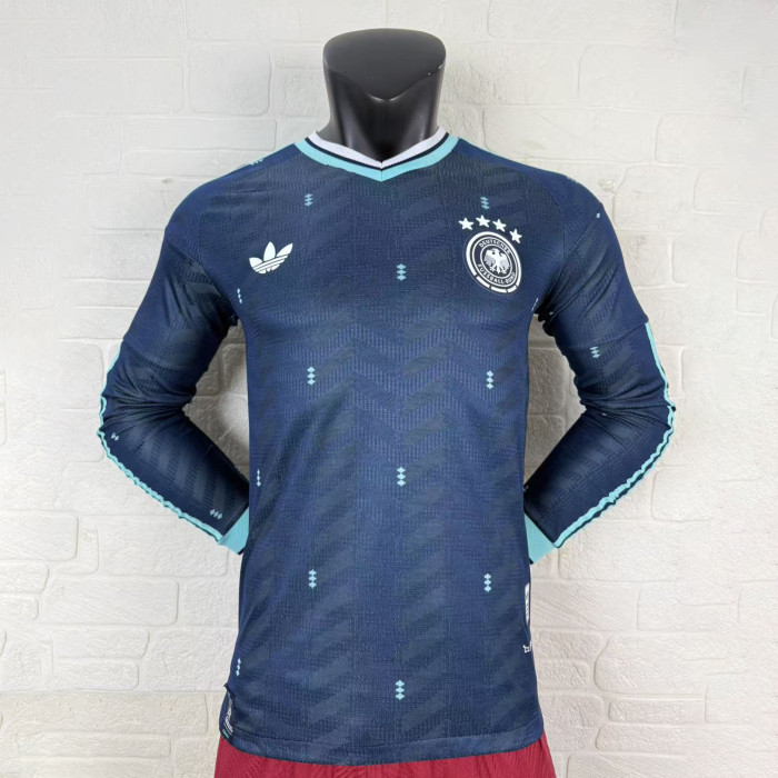 Germany 2026 World Cup Away Player Long Sleeve Men Jersey