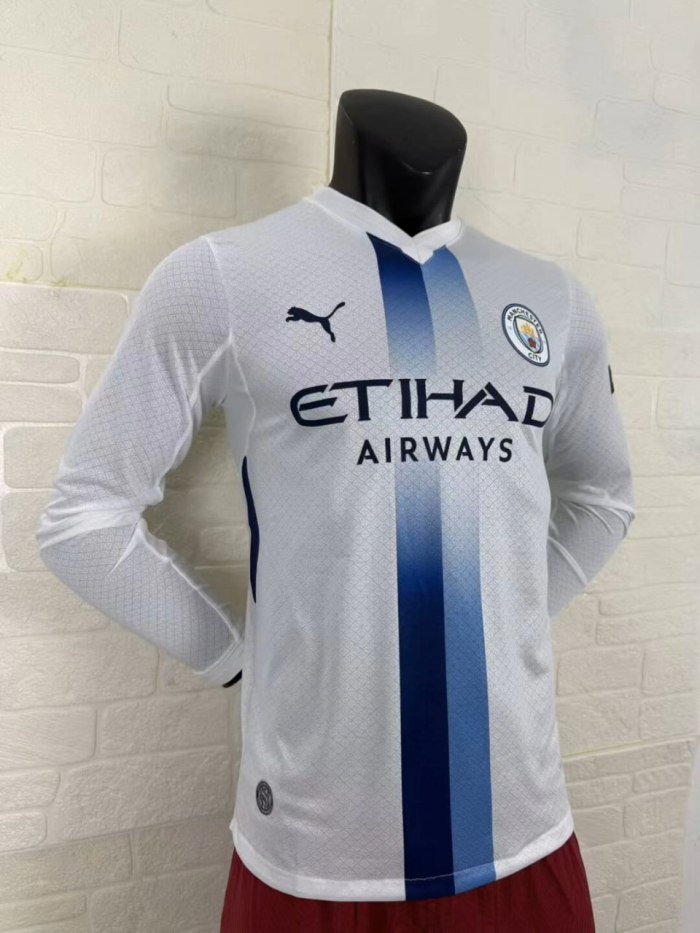 Manchester City Third Player Men Long Sleeve Jersey 26/27
