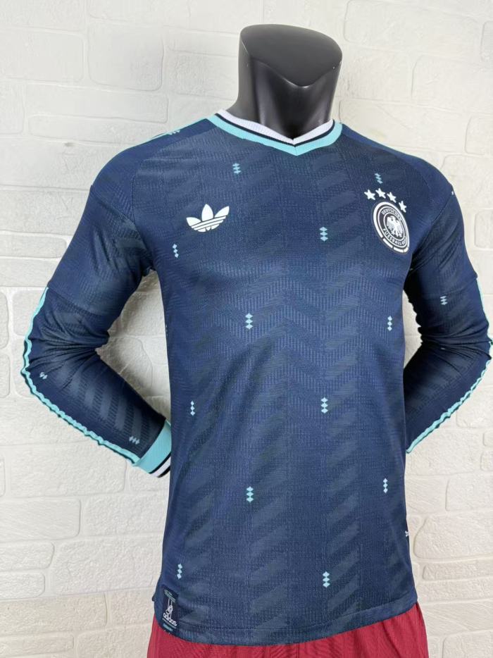 Germany 2026 World Cup Away Player Long Sleeve Men Jersey