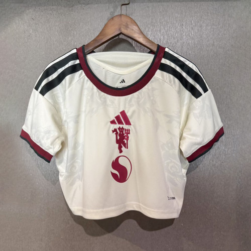 Manchester United Third Woman Cropped Jersey