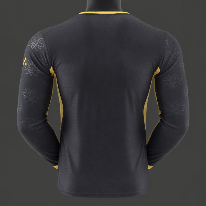 Manchester City Away Player Long Sleeve Men Jersey 26/27