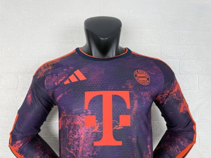 Bayern Munich Third Player Long Sleeve Jersey 26/27