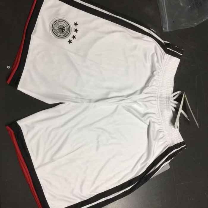 Germany Home White Shorts 26/27