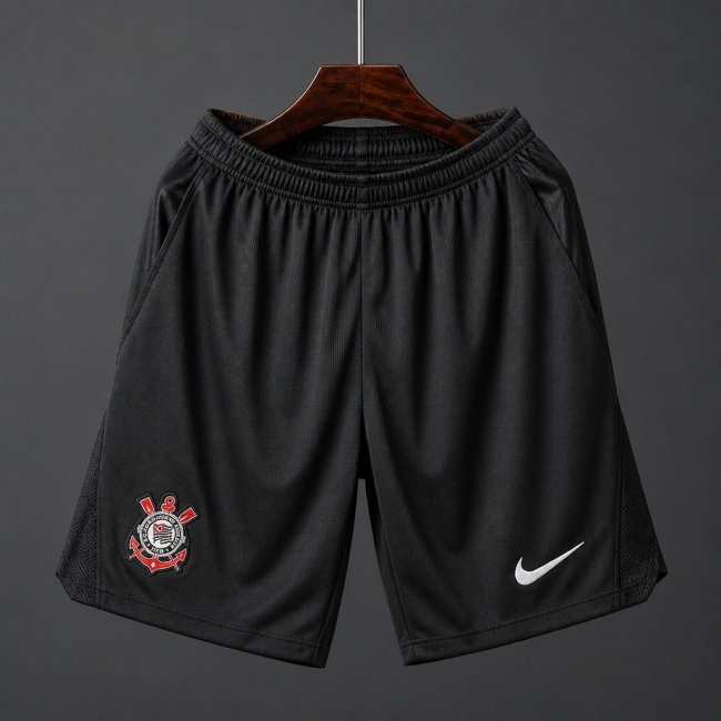 Corinthians Home Black Shorts 26/27