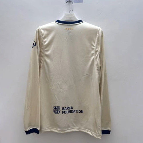 Barcelona Fourth Men Long Sleeve Jersey 26/27