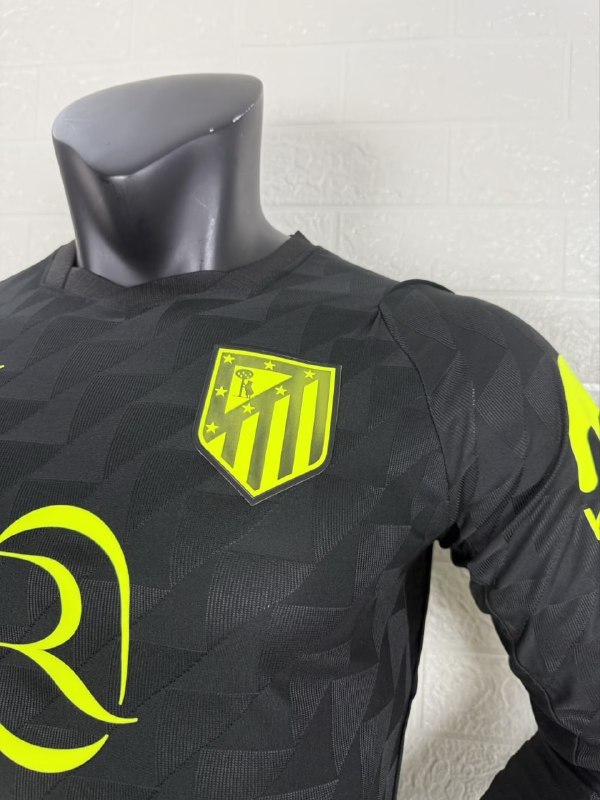 Atletico Madrid Away Player Long Sleeve Man Jersey 26/27