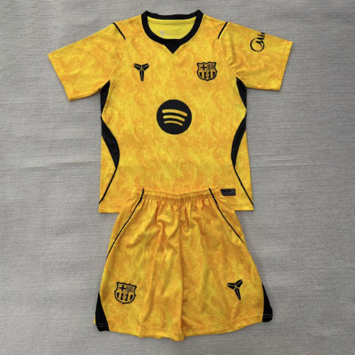 Barcelona Yellow Goalkeeper Men Jersey Suit 26/27