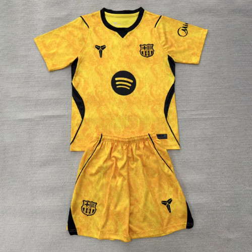 Barcelona Yellow Goalkeeper Men Jersey Suit 26/27
