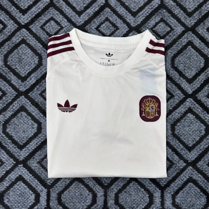 Spain 2026 White Man Jersey