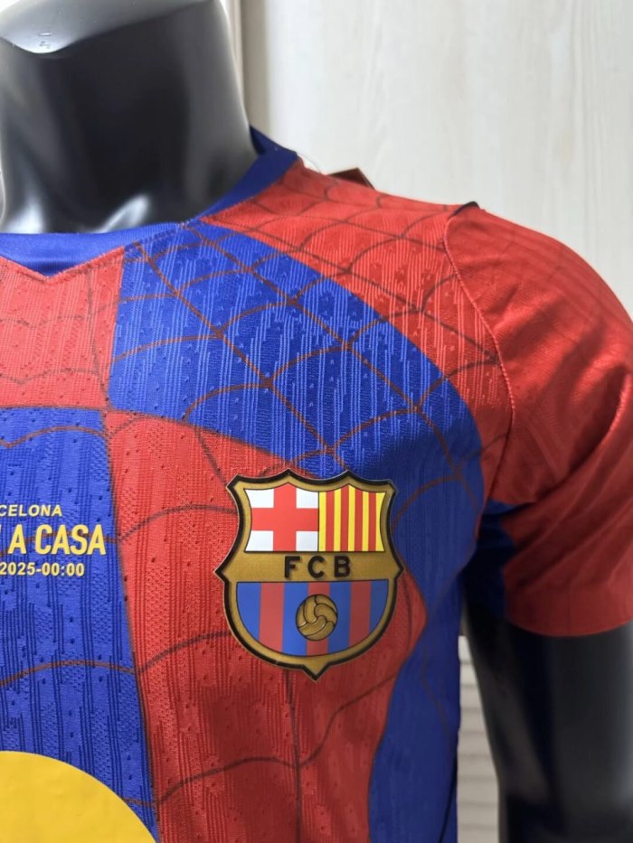 Barcelona Spider Special Player Man Jersey 26/27