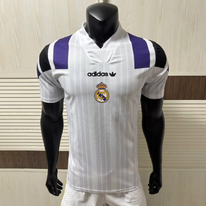 Copy Real Madrid EQT White Men Player Jersey 26/27