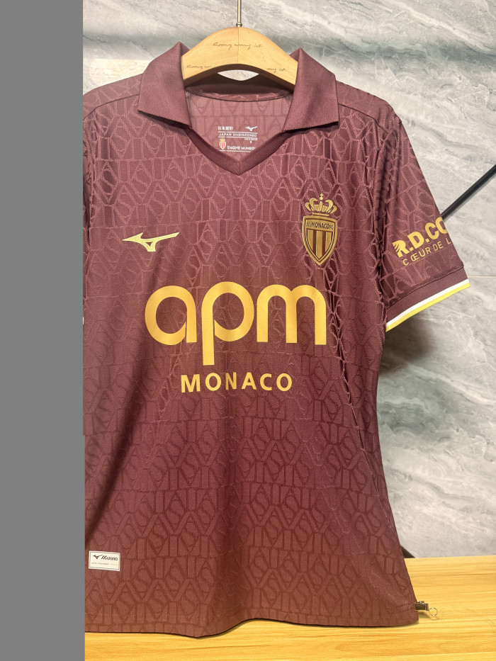 AS Monaco Away Player Man Jersey 26/27