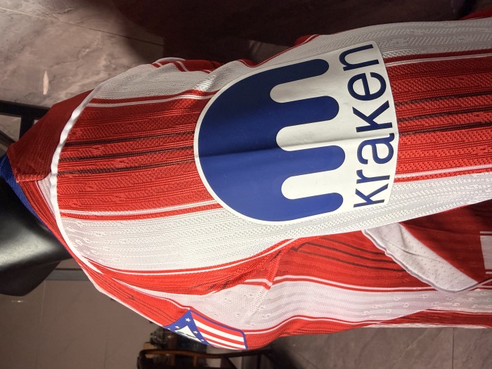 Atletico Madrid Home Player Long Sleeve Man Jersey 26/27