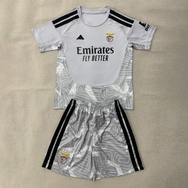 SL Benfica Grey Goalkeeper Kids Suit 26/27
