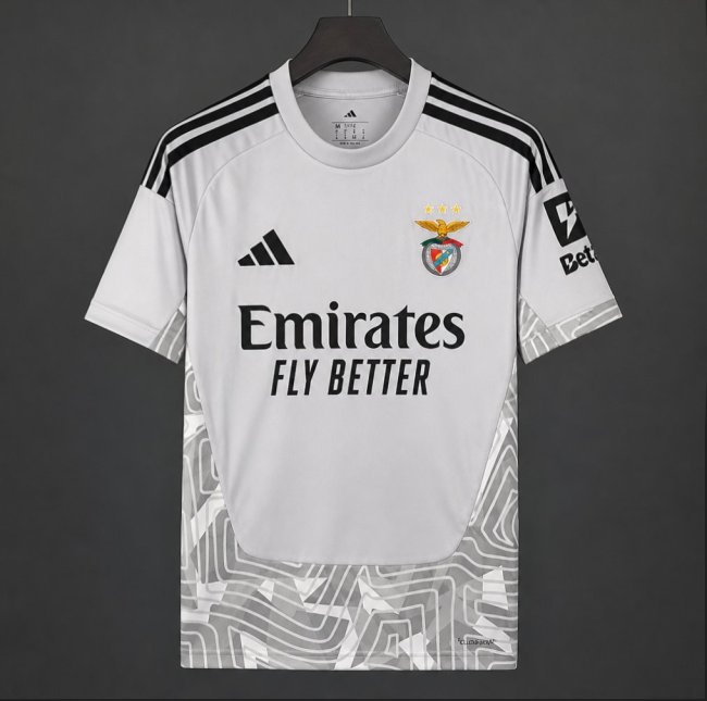 SL Benfica Grey Goalkeeper Men Jersey 26/27