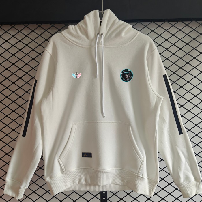 Inter Miami Fleece Lined Hoodie Sweatshirt Training Jersey 26/27 (Multiple colors)