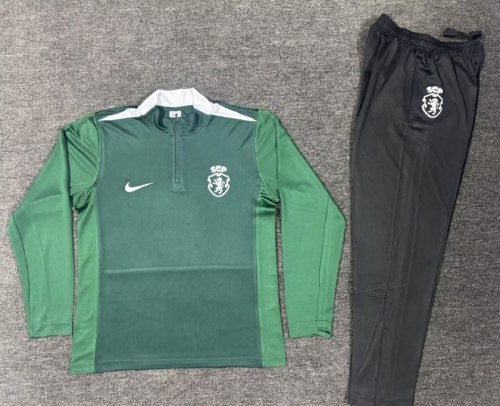 Sporting Lisbon Green Training Jersey Suit 26/27