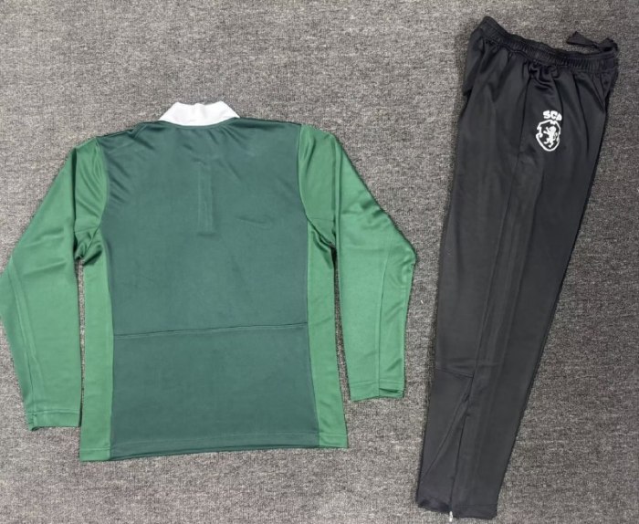 Sporting Lisbon Green Training Jersey Suit 26/27