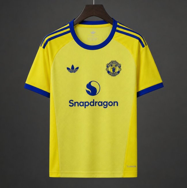 Manchester United Away Goalkeeper Yellow Men Jersey 26/27