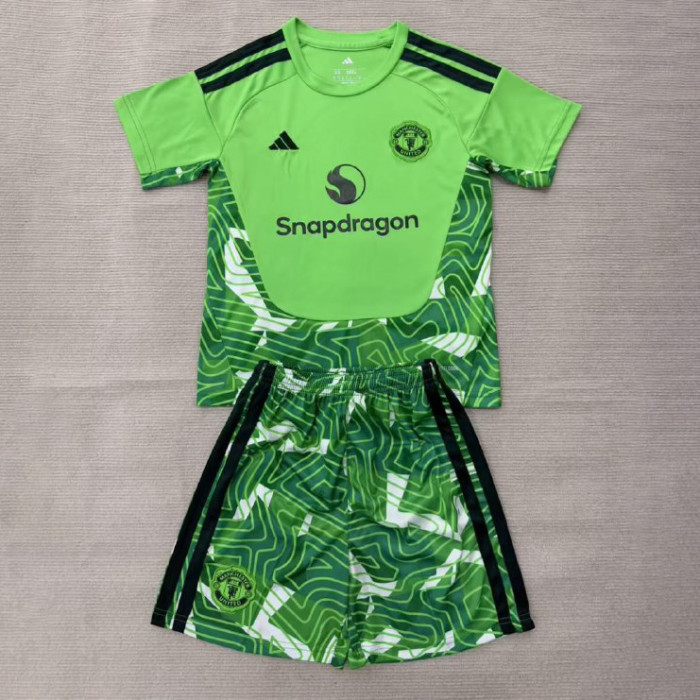 Manchester United Green Goalkeeper Men Jersey Suit 26/27