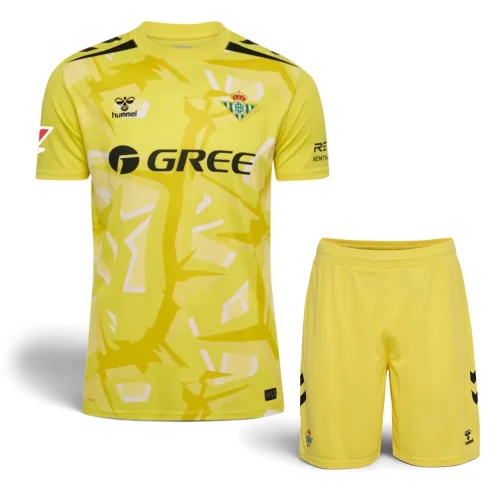 Real Betis Yellow Goalkeeper Men Jersey Suit 26/27